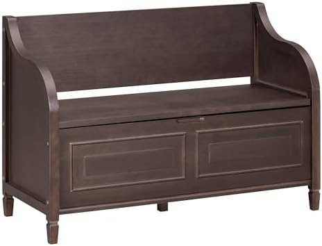 Knocbel Rustic Entry Storage Bench - Image 7