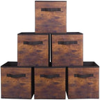 ShellKingdom Storage Bins, Foldable Fabric Storage Cubes And Cloth Storage by ShellKingdom