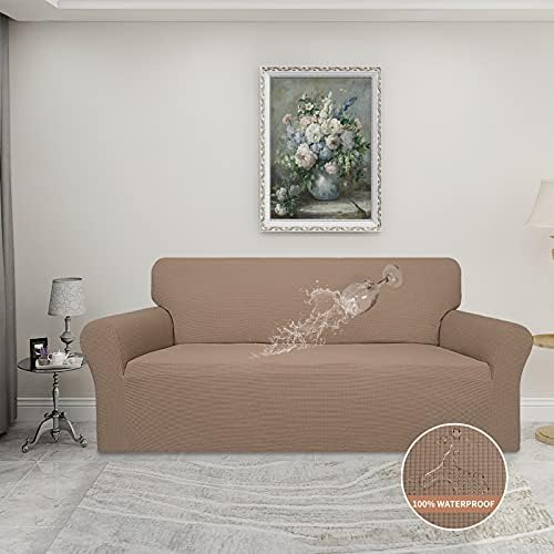 Easy-Going 100% Waterproof Couch Cover, 3 Cushion Oversized Sofa Cover - Image 2