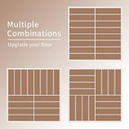 Interlocking Deck Tiles Outdoor Waterproof, Composite Patio Flooring - Image 7