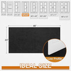Mibao Super Absorbent Front Door Mat, Non-Slip Washable Indoor Doormats - Image 2