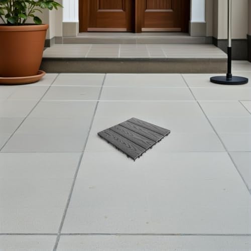 Plastic Wood Interlocking Deck Tiles - Image 7