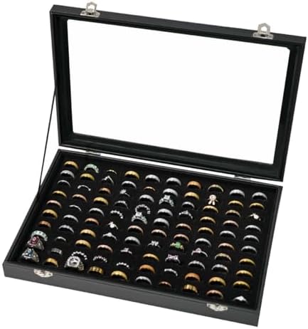 100 Slots Ring Display Case by GISK