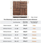 Yaheetech 27PCS 12x12in Interlocking Deck Tiles Outdoor Patio - Image 6