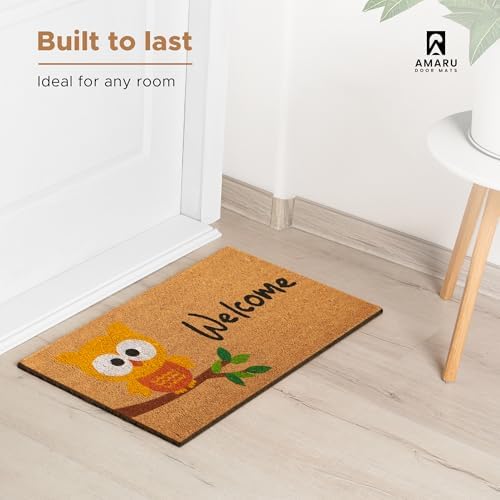 Coir Welcome Mat, 17 x 29 in - Image 5