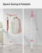 SONGMICS Clothes Drying Rack, 61.6-Inch Drying Rack, 3 Rotatable Arms - Image 3