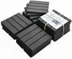Patio Interlocking Deck Tiles, Four Slat Plastic Outdoor Flooring Tile All by domioutdoorliving