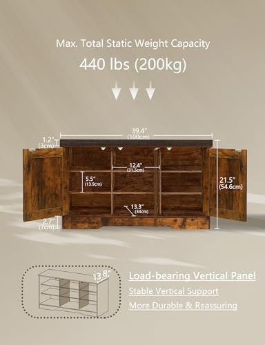 DINZI LVJ Shoe Storage Bench - Image 4