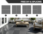 PrimeZone 108 PCS Plastic Interlocking Patio Deck Tiles Outdoor All Weather - Image 6