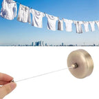 Retractable Clothesline Clothes Dryer, Stainless Steel Wall Mounted Clothesline - Image 6