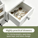White Key and Mail Holder for Wall - Image 3