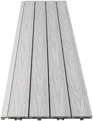 NewTechWood 1/12 ft. x 3 ft. Quick Deck Composite Deck Tile Straight Trim in - Image 3