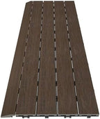 NewTechWood 1/6 ft. x 3 ft. Quick Deck Composite Deck Tile Straight Fascia in - Image 5