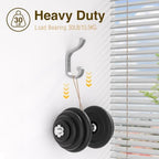 Coat Hooks Wall Mount, Heavy Duty Wall Hooks - Image 4