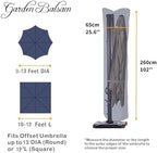 Patio Umbrella Cover for 9'-13' Offset/Cantilever Umbrellas - Image 2