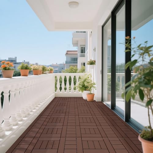 44 Pack 12x12 Inch Interlocking Deck Tiles - Image 6