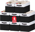 Criusia 8 Pack Large Storage Baskets by Criusia