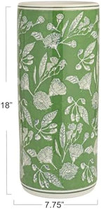 Creative Co-Op Ceramic Umbrella Stand - Image 2