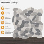 Grey Pebble Tile for Shower Floor - Image 4