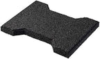 Playsafer Rubber Garden Pavers ¾” Thick Interlocking Safety Tiles by Playsafer