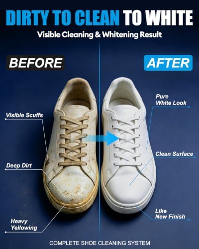 Jevvu Shoe Cleaner, Sneaker Cleaner Foam - Image 4