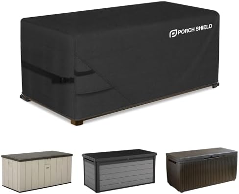 Porch Shield Patio Deck Box Storage Cover 44 x 28 x 24 inch by PorchShield
