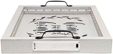 Elegant Designs HG2032-GHH Salento Farmhouse Rectangular Decorative LED Light - Image 4