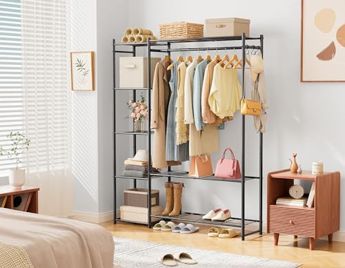 HOMIDEC Wardrobe Closet, Portable Clothes Rack - Image 2