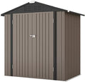 Patiowell 6x4 FT Outdoor Storage Shed, Garden Tool Storage Shed by Patiowell