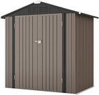 Patiowell 6x4 FT Outdoor Storage Shed, Garden Tool Storage Shed by Patiowell