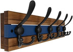 SKOLOO Rustic Wall Mounted Coat Rack by SKOLOO