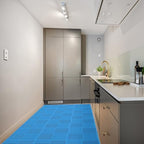18 Pack Modular Interlocking Tiles Double Non-Slip 12"x12" Blue - Image 5