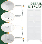 Letaya 71" H Metal Storage Cabinet - Image 4