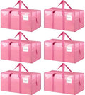 6 Pack Extra Heavy Duty Large Moving Bags by Fygrip