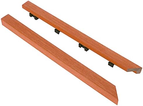 NewTechWood 1/12 ft. x 1 ft. Quick Deck Composite Deck Tile Outside Corner Trim - Image 2