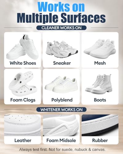 Jevvu Shoe Cleaner, Sneaker Cleaner Foam - Image 5