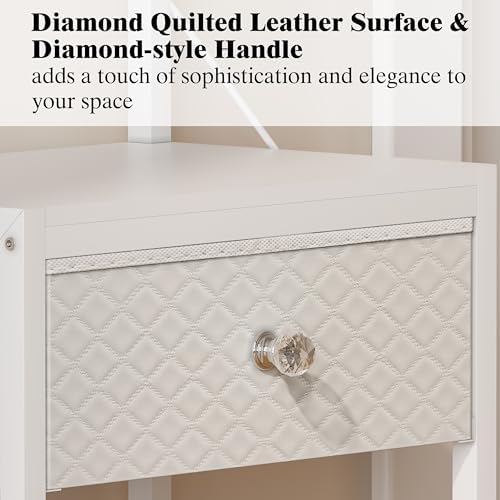LUMTOK Hall Tree with Shoes Bench Storage, Small Coat Rack with Drawers - Image 3
