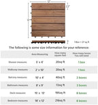 Topeakmart 27PCS Interlocking Deck Tiles 12x12 Patio Flooring - Image 4