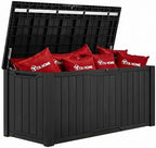 YITAHOME 240 Gallon Extra Large Outdoor Storage Deck Box by YITAHOME