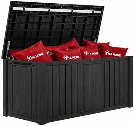 YITAHOME 240 Gallon Extra Large Outdoor Storage Deck Box by YITAHOME