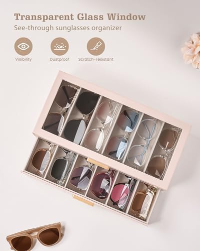Lolalet Sunglasses Storage Box for Women - Image 5