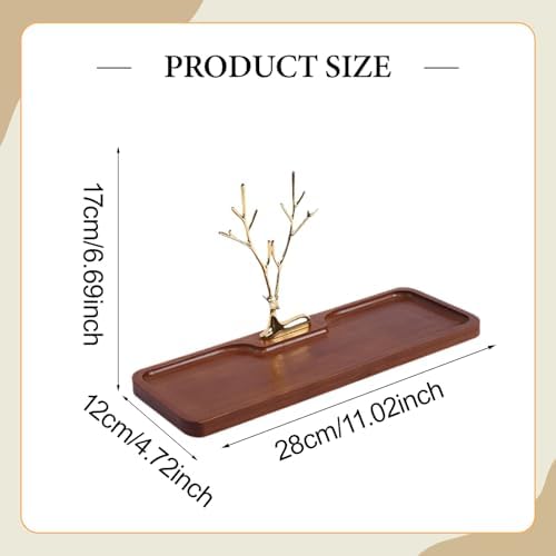 Elegant Entryway Tray for Key Jewelry and Phone Storage - Image 7