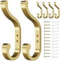 Coat Hooks Wall Mount, Heavy Duty Wall Hooks by BUSSDIS