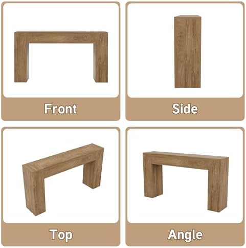 Epecoya 53-Inch Wood Console Table - Image 6