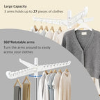 SUYU Clothes Drying Rack, Foldable Drying Rack Clothing, Laundry Drying Rack - Image 3