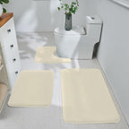 HUXMEYSON 3-Piece Memory Foam Bathroom Rug Set by HUXMEYSON