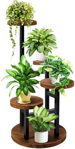 GEEBOBO 4 Tier Plant Stand Indoor by GEEBOBO