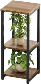 3 Tier Plant Stand Indoor Corner Tall Square Shape Plant Shelf by YIZAIJIA