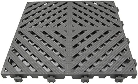 RevTime Modular Interlocking Deck Tile 13"x13"x3/4" Heavy Duty - Image 3
