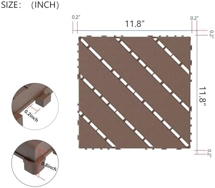Plastic Interlocking Deck Tiles - Image 5